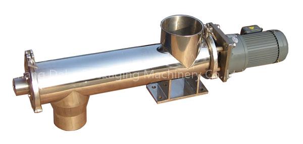 Cross screw conveyor