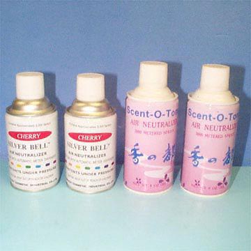 Taiwan Spray Fragrance Can with Various Aromas