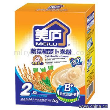 Vegetable Carotene Nutritious Rice Powder Step 2