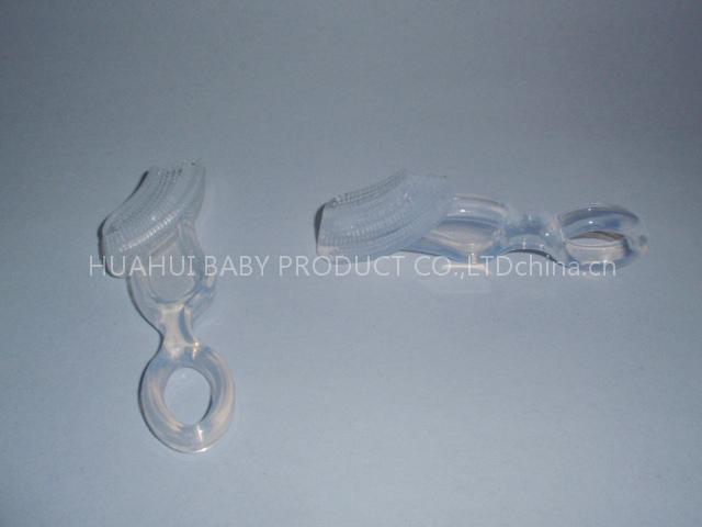 silicone handle toothbrush