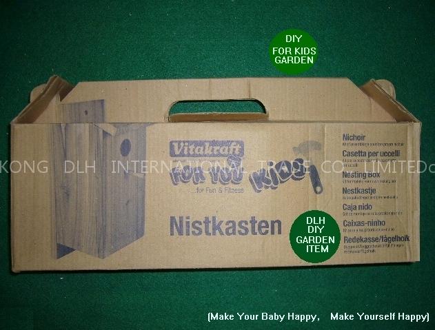 Wooden DIY Garden Bird House -DLH812288-027