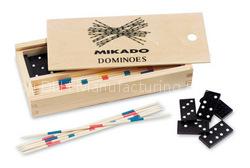 Wooden Garden Dominoes Game- DLH04001