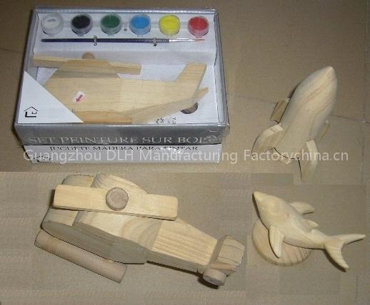 Wooden DIY Printing Art Set-WX001013C