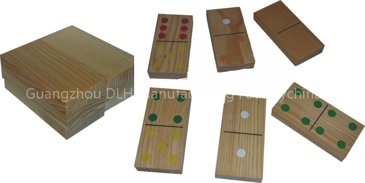 Wooden Garden Dominoes Game- DLH02506-2
