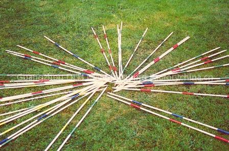 Wooden Throwing Stick Game- DLH90831-1