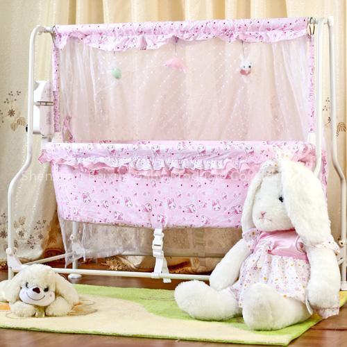 Electric Swing Baby Crib With MP3 Player