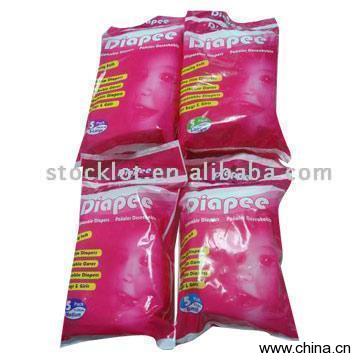 Stock Disposable Baby Diaper