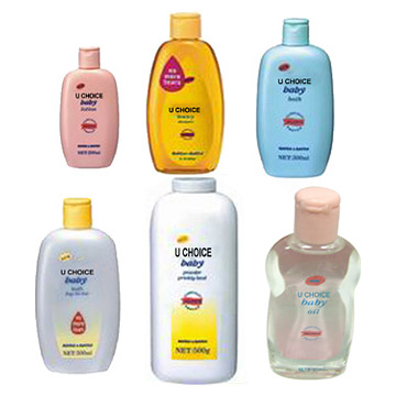 Baby Powder, Baby Oil, Baby Lotion, Baby Shampoo