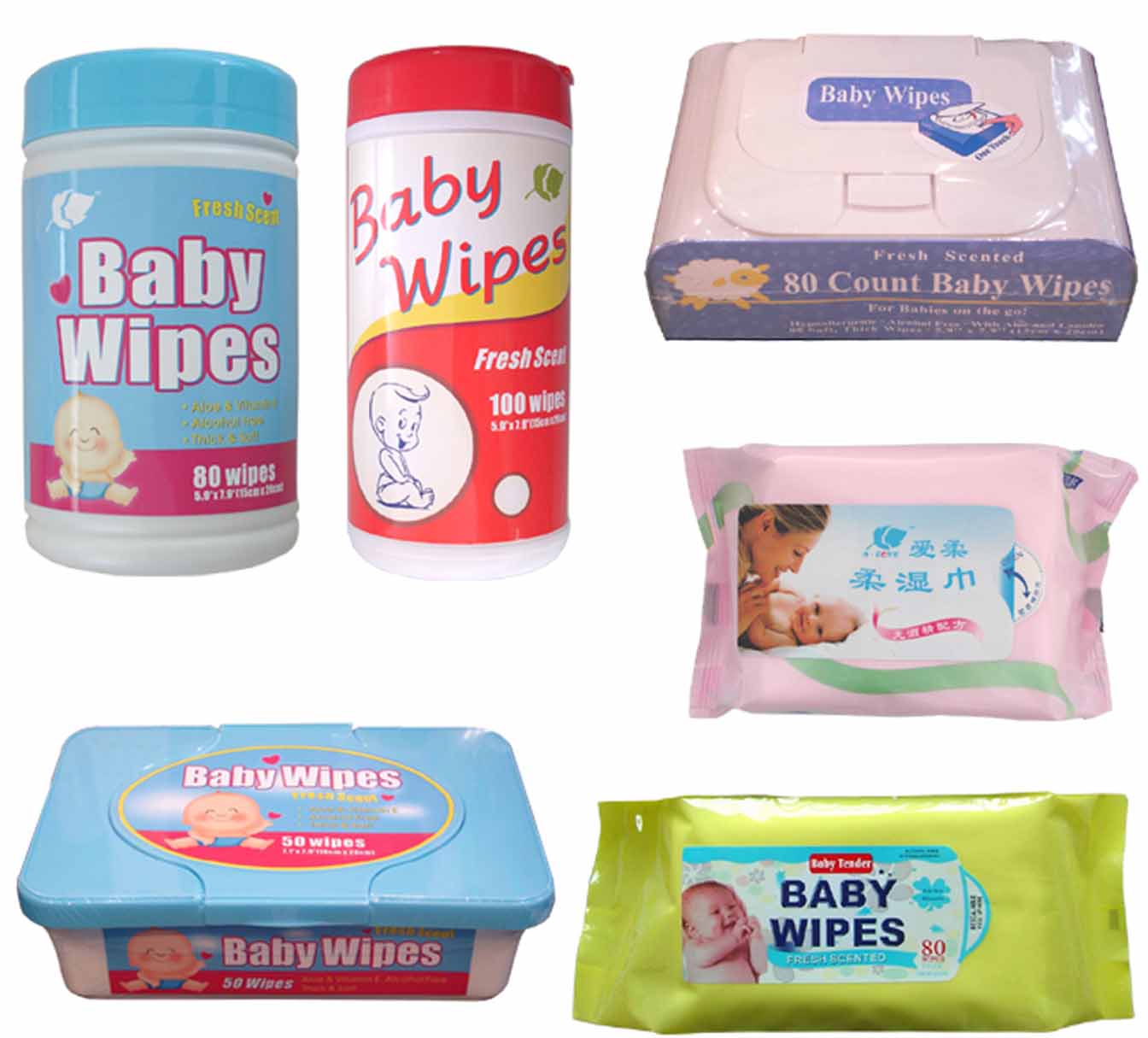 China (Mainland) Baby Wipes