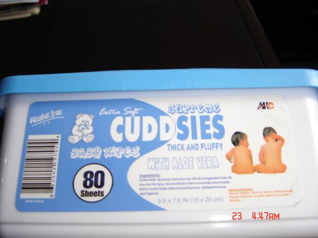 Thailand Baby Wipe