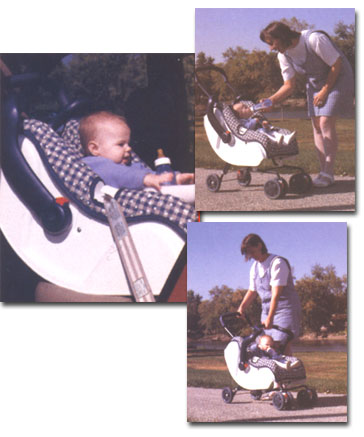 United States Stroll-n-Go Carseat / Stroller With WiredSound