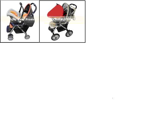 China (Mainland) 2 In 1 Baby Stroller And Car Seat