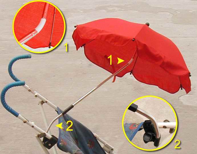 China (Mainland) Stroller Umbrella