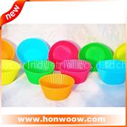colorful cute silicone cake baking pan