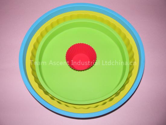 Silicone Cake Pan & Tart Cup