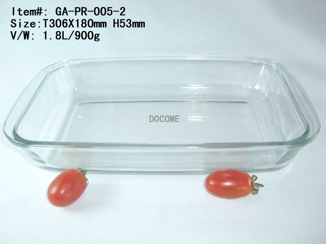 Pyrex baking dish China supplier, OEM