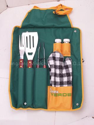 7 pcs bbq tool set