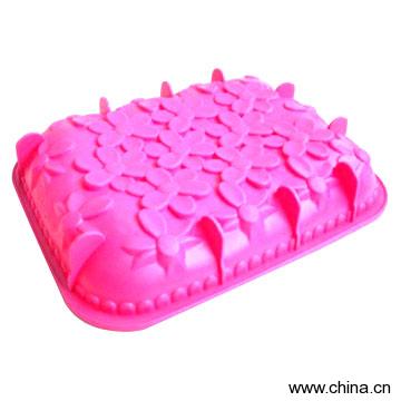 Rectangular Cake Mold (Daisy)