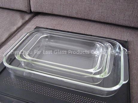 High-Borosilicate Heat-resistant Glass Dish