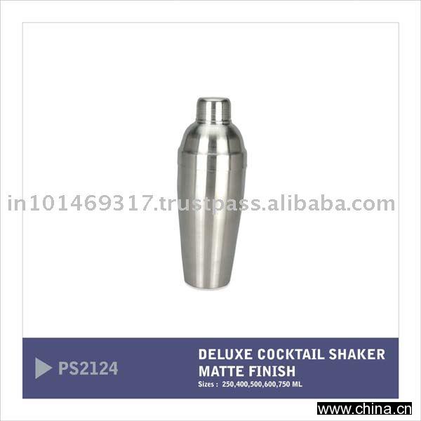 Deluxe Cocktail Shaker Matte Finish