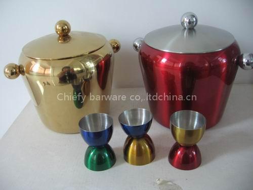 1L Stainless Steel Ice Bucket