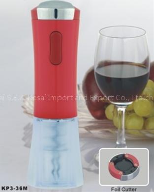 RECHARGEABLE AUTOMATIC WINE OPENER---KP3-36M
