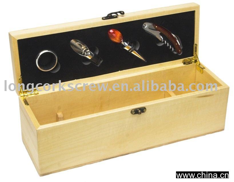wine box,wine set , corkscrew