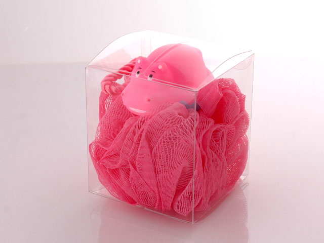 Hong Kong Animal Character Bath Sponge In A Gift Box :