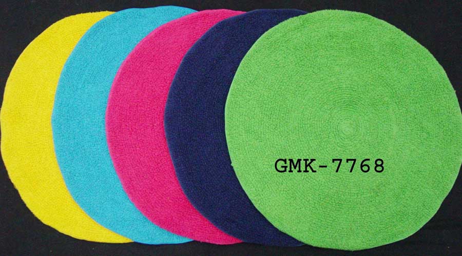 India Round Bath Mat