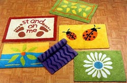 India Cotton Bath Mats