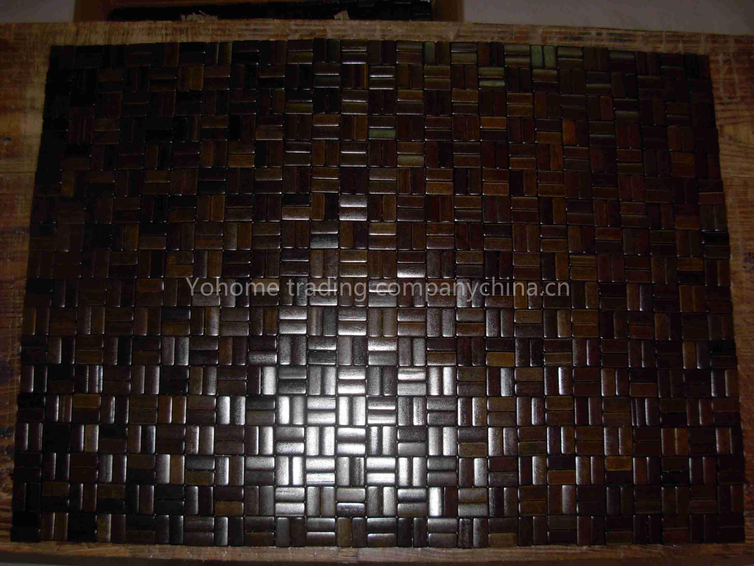 bamboo bath mat