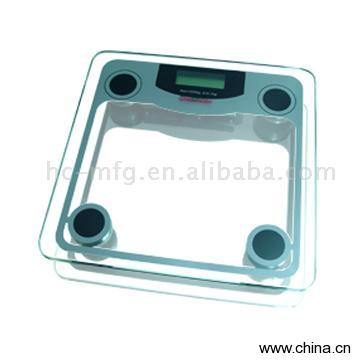 440lb / 200kg Glass Top Bathroom Scale