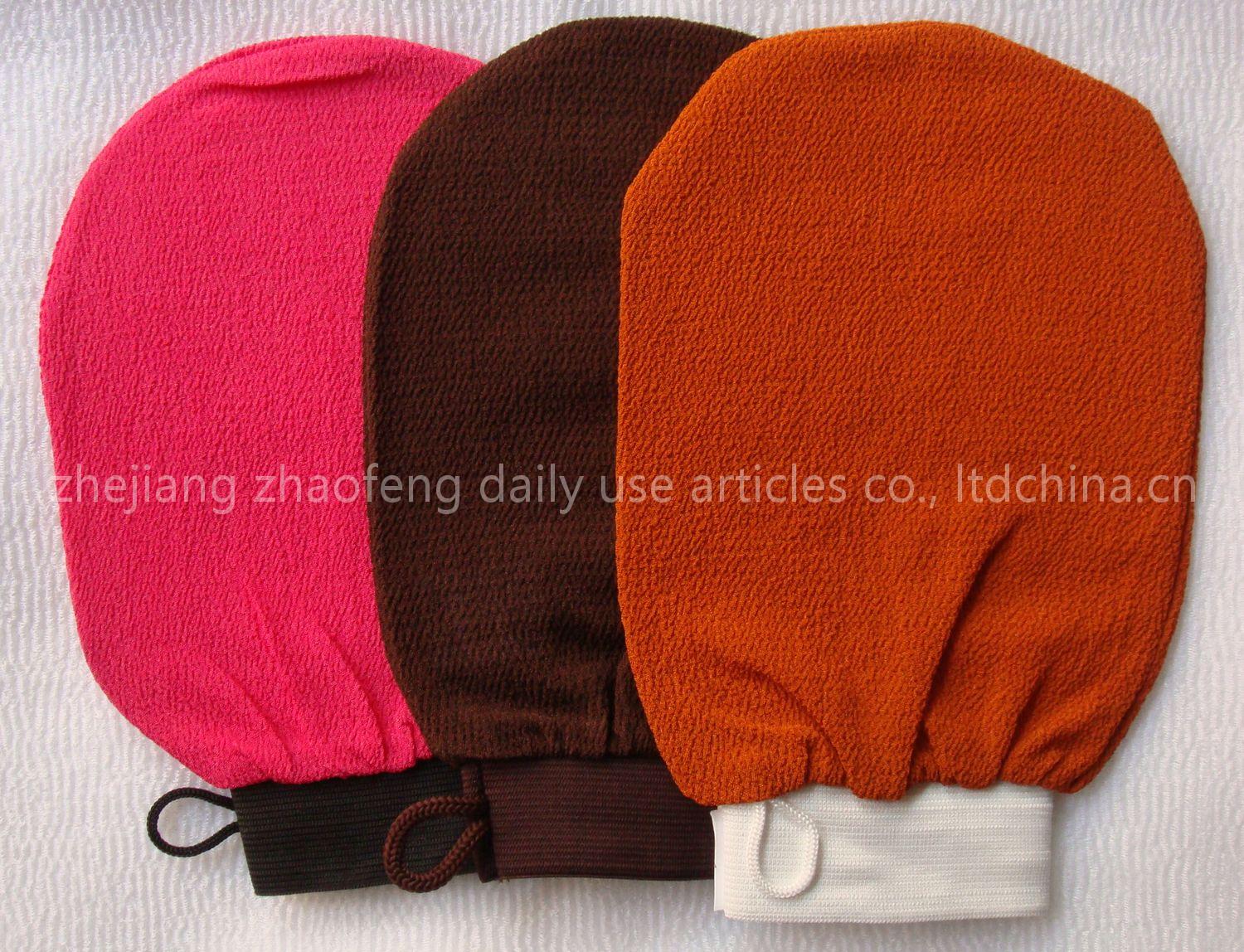 viscose hammam scrub mitt
