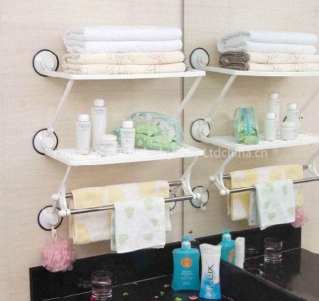 Two-layers hutch rack