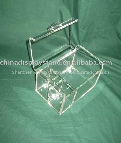 acrylic cotton box