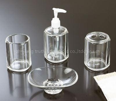 bathroom sets,bathroom accessories,toothbrush holder,soap dish,acrylic cup