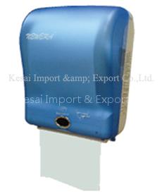 Hand-free paper towel dispenser