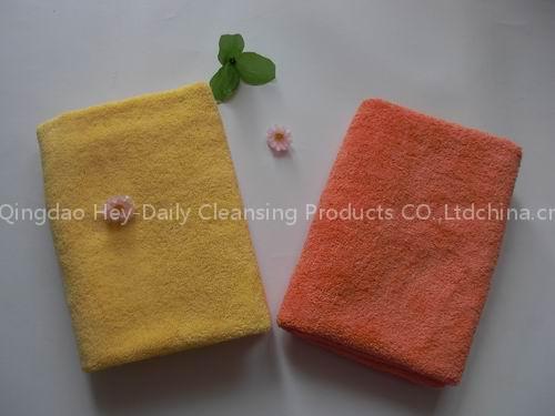 Microfiber bath towel