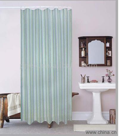 Yarn Dyed Shower Curtains