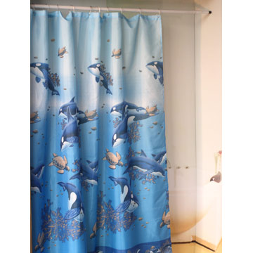 Printed Shower Curtain
