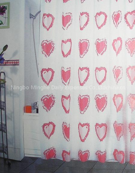 printing peva shower curtain