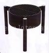 Metal Fire Pit and Iron BBQ Grill