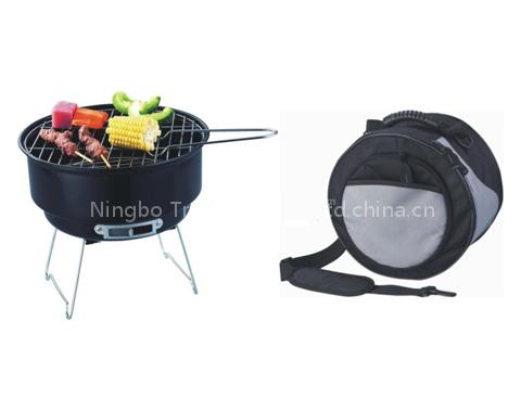 BBQ grill with cooler bag