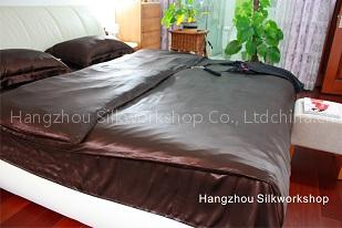 silk bed linen