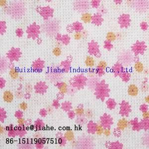 flamed retardant fabrics of recycled nonwoven fabrics