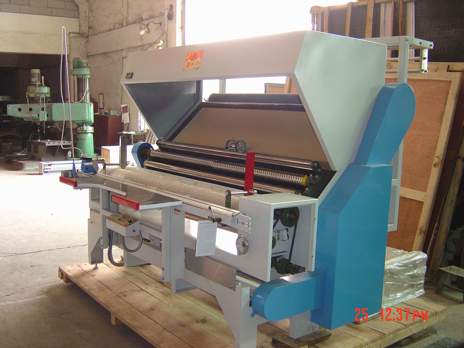 HS-150 Auto.edge-control fabric rolling machine