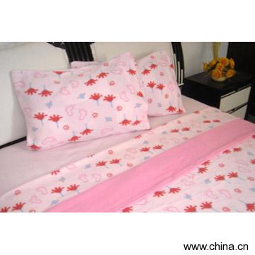 100% Polyester Polar Fleece Bedding Set