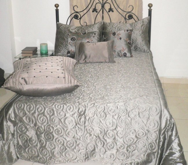 India Comforter Set Shell Quilted