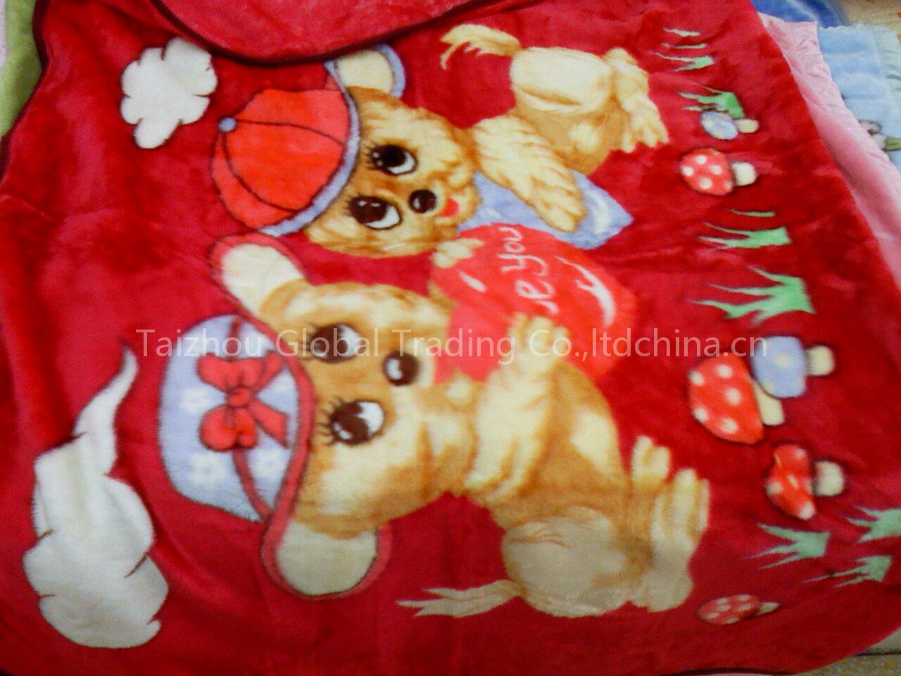 100% polyester blanket