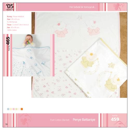 Turkey Pure Cotton Baby Blanket